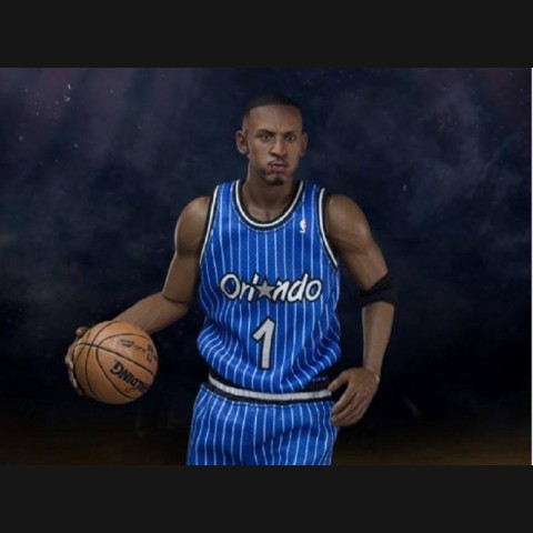 NBA Anfernee Hardaway 12 inch Blue Jersey Action Figure 